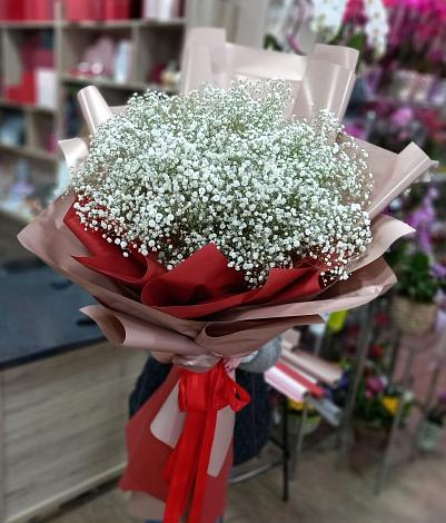 Букет цветов из: Гипсофила в Крупце